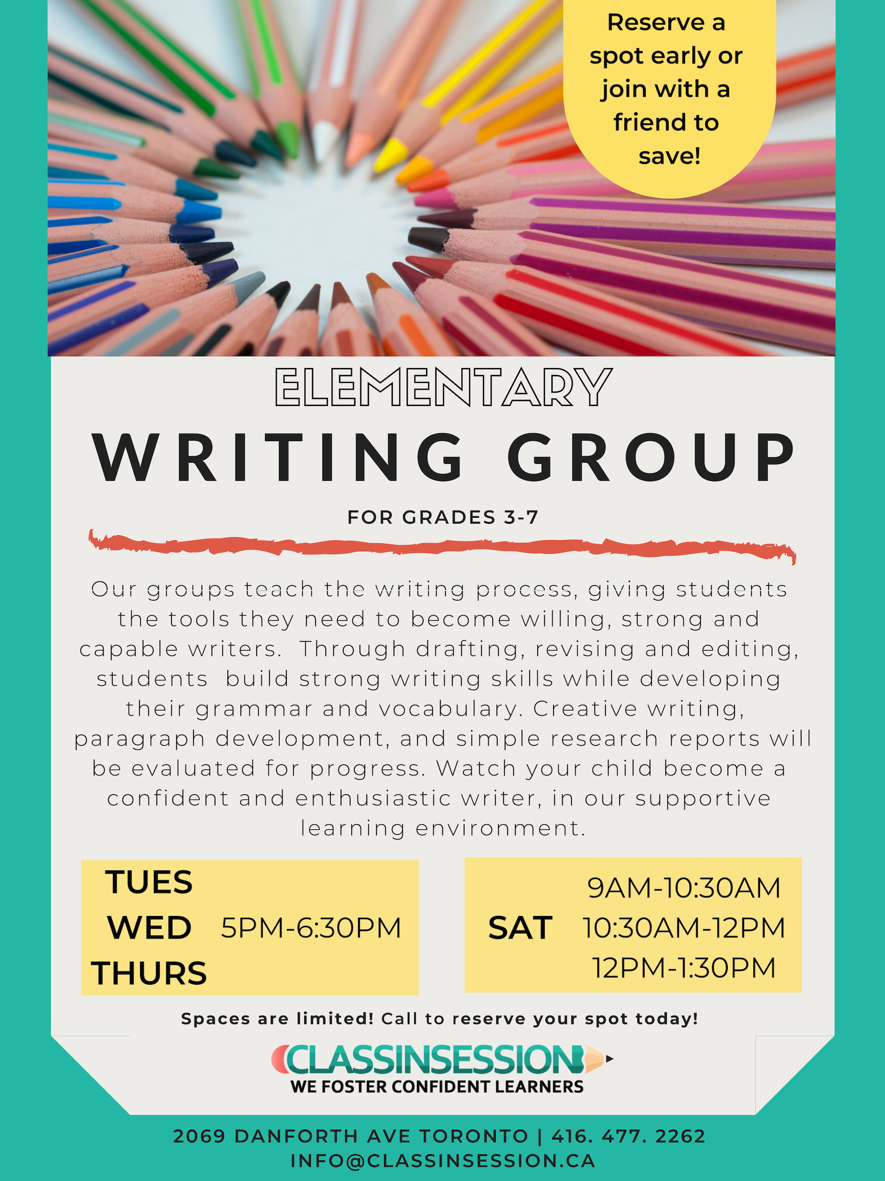 writing groups ealing