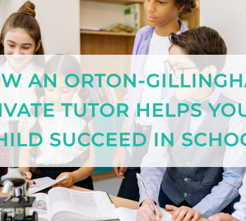 Orton-Gillingham Private Tutor